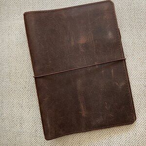 Leather Journal Cover A5